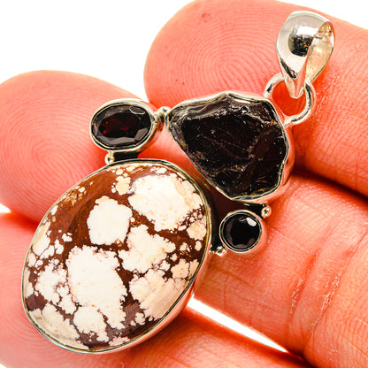Wild Horse Jasper Pendants handcrafted by Ana Silver Co - PD26261