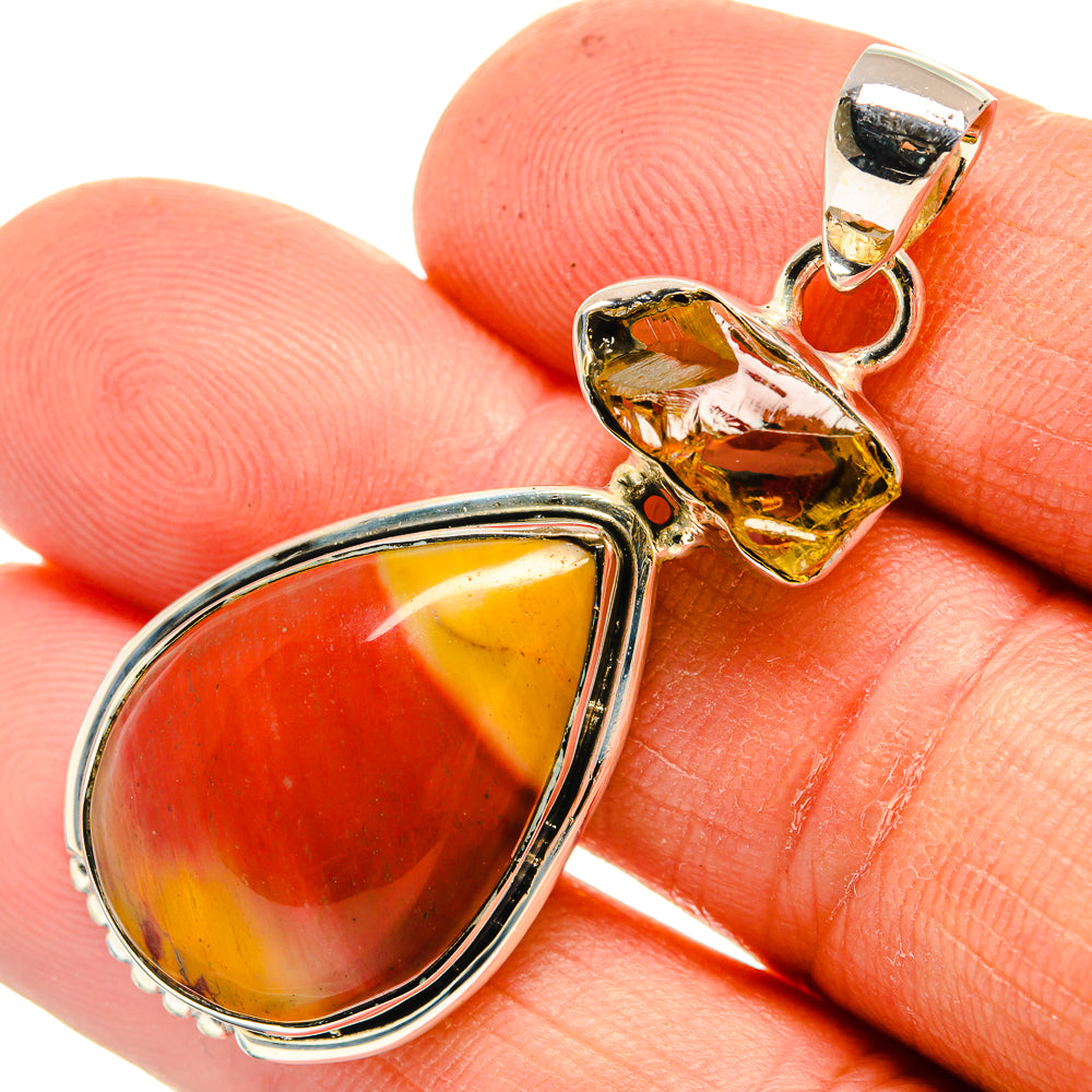 Mookaite Pendants handcrafted by Ana Silver Co - PD26262
