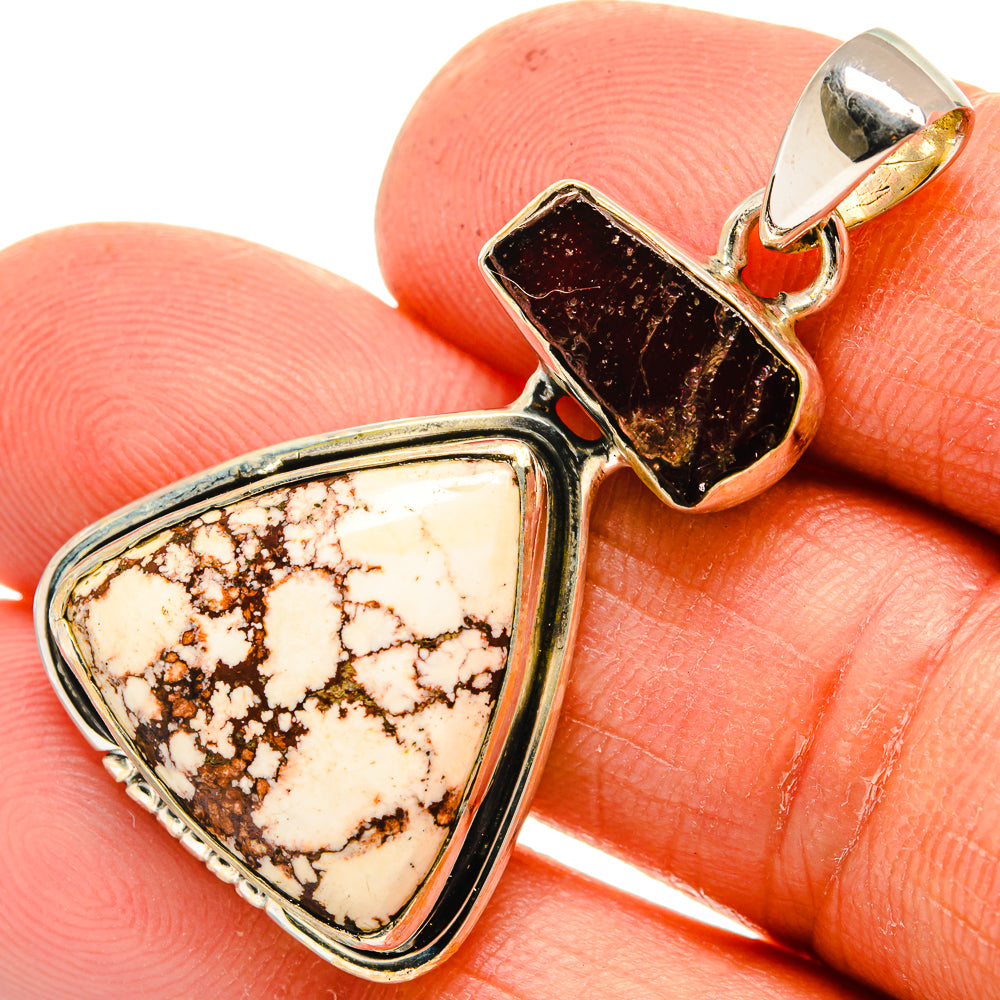 Wild Horse Jasper Pendants handcrafted by Ana Silver Co - PD26265