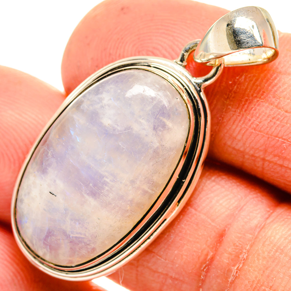 Rainbow Moonstone Pendants handcrafted by Ana Silver Co - PD26294