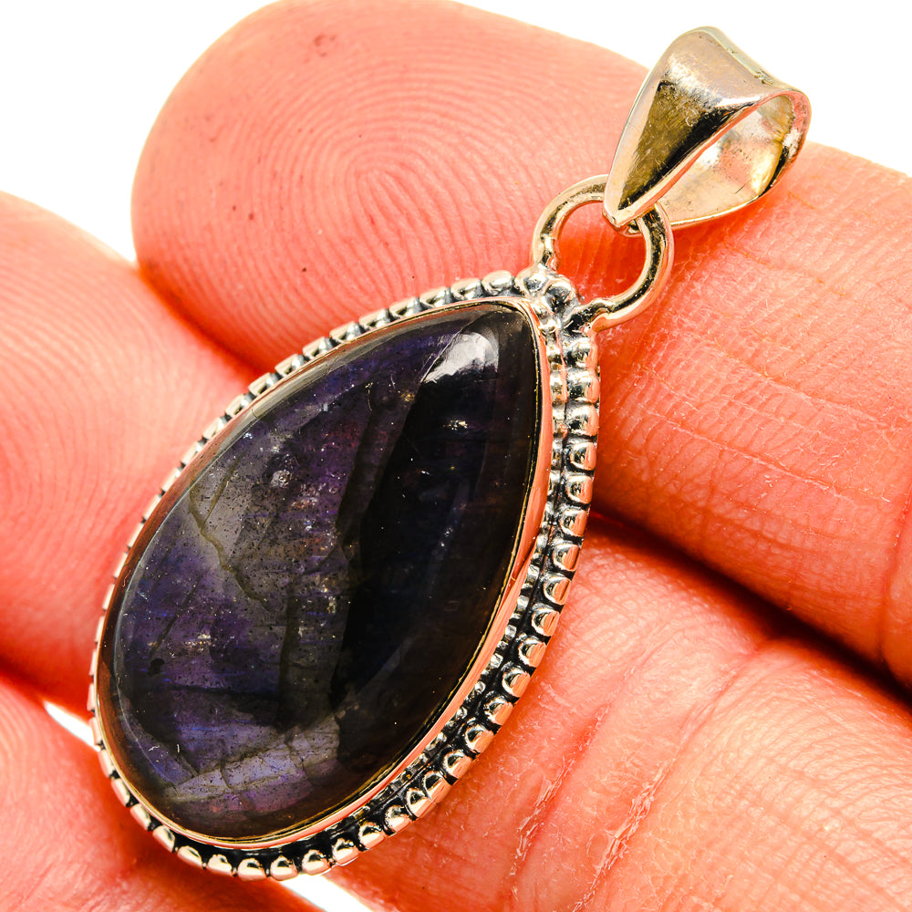 Labradorite Pendants handcrafted by Ana Silver Co - PD26297