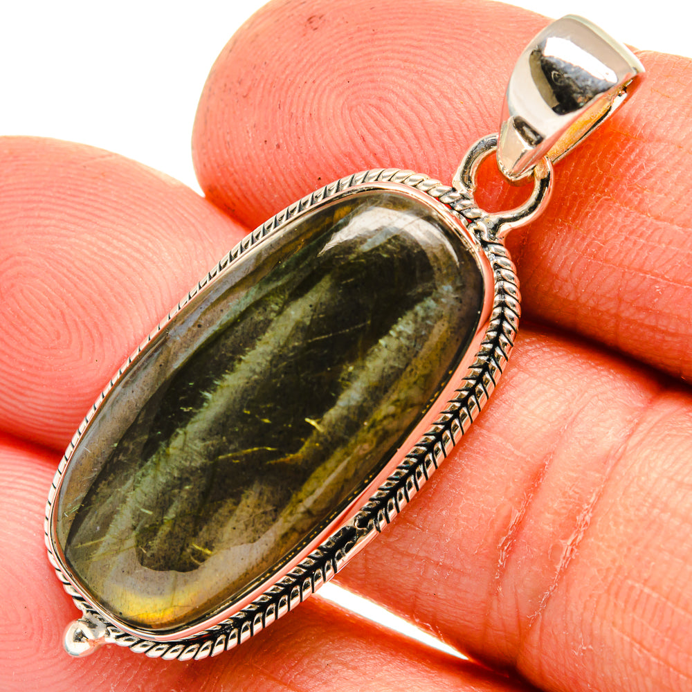 Labradorite Pendants handcrafted by Ana Silver Co - PD26301