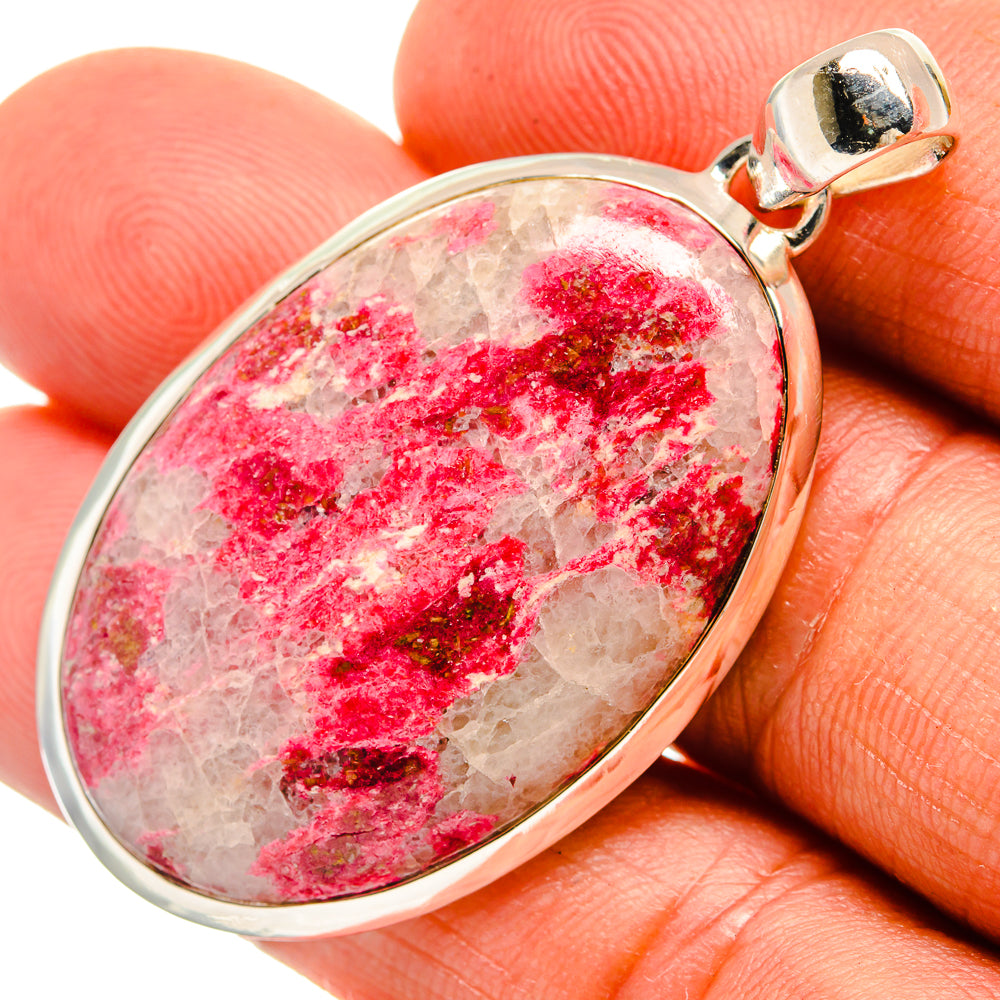Thulite Pendants handcrafted by Ana Silver Co - PD26308