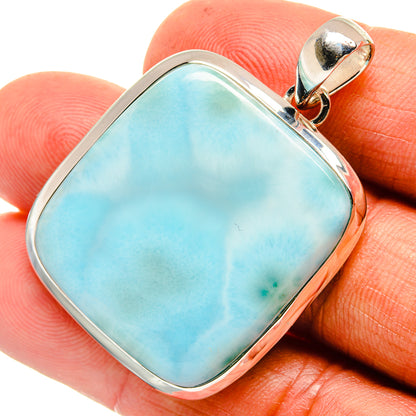 Larimar Pendants handcrafted by Ana Silver Co - PD26310