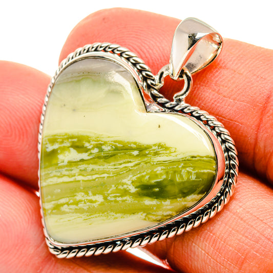 Rainforest Jasper Pendants handcrafted by Ana Silver Co - PD26329