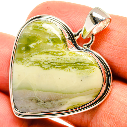 Rainforest Jasper Pendants handcrafted by Ana Silver Co - PD26334