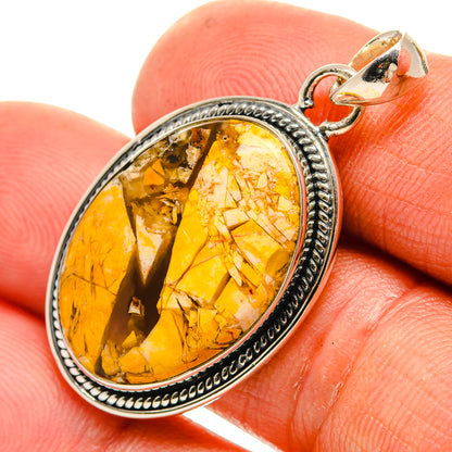 Brecciated Mookaite Pendants handcrafted by Ana Silver Co - PD26348