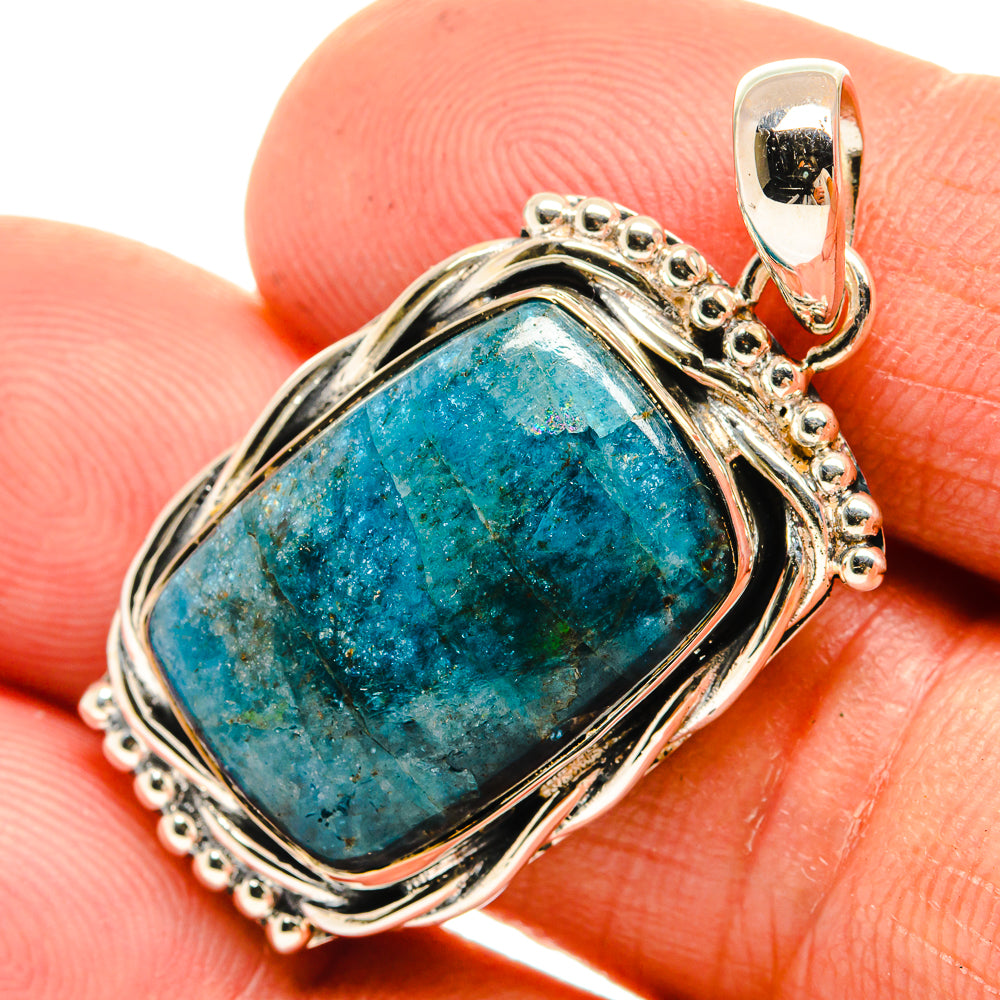 Apatite Pendants handcrafted by Ana Silver Co - PD26354