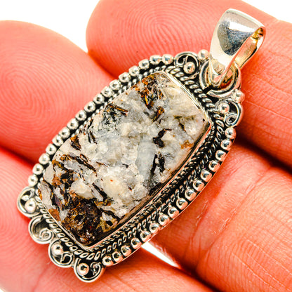 Astrophyllite Pendants handcrafted by Ana Silver Co - PD26366