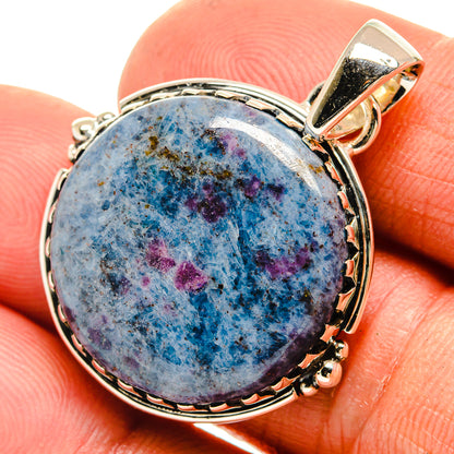 Ruby In Kyanite Pendants handcrafted by Ana Silver Co - PD26371
