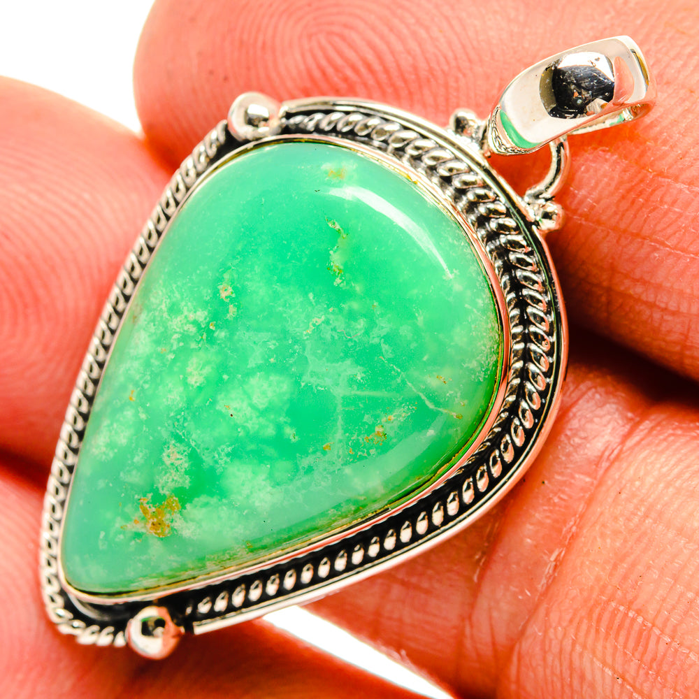 Amazonite Pendants handcrafted by Ana Silver Co - PD26381