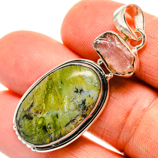 Rainforest Jasper Pendants handcrafted by Ana Silver Co - PD26405