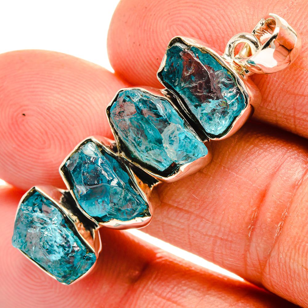 Apatite Pendants handcrafted by Ana Silver Co - PD26413
