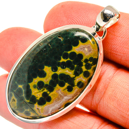Ocean Jasper Pendants handcrafted by Ana Silver Co - PD26420