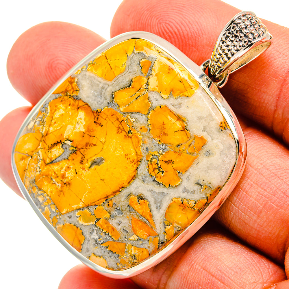 Brecciated Mookaite Pendants handcrafted by Ana Silver Co - PD26428