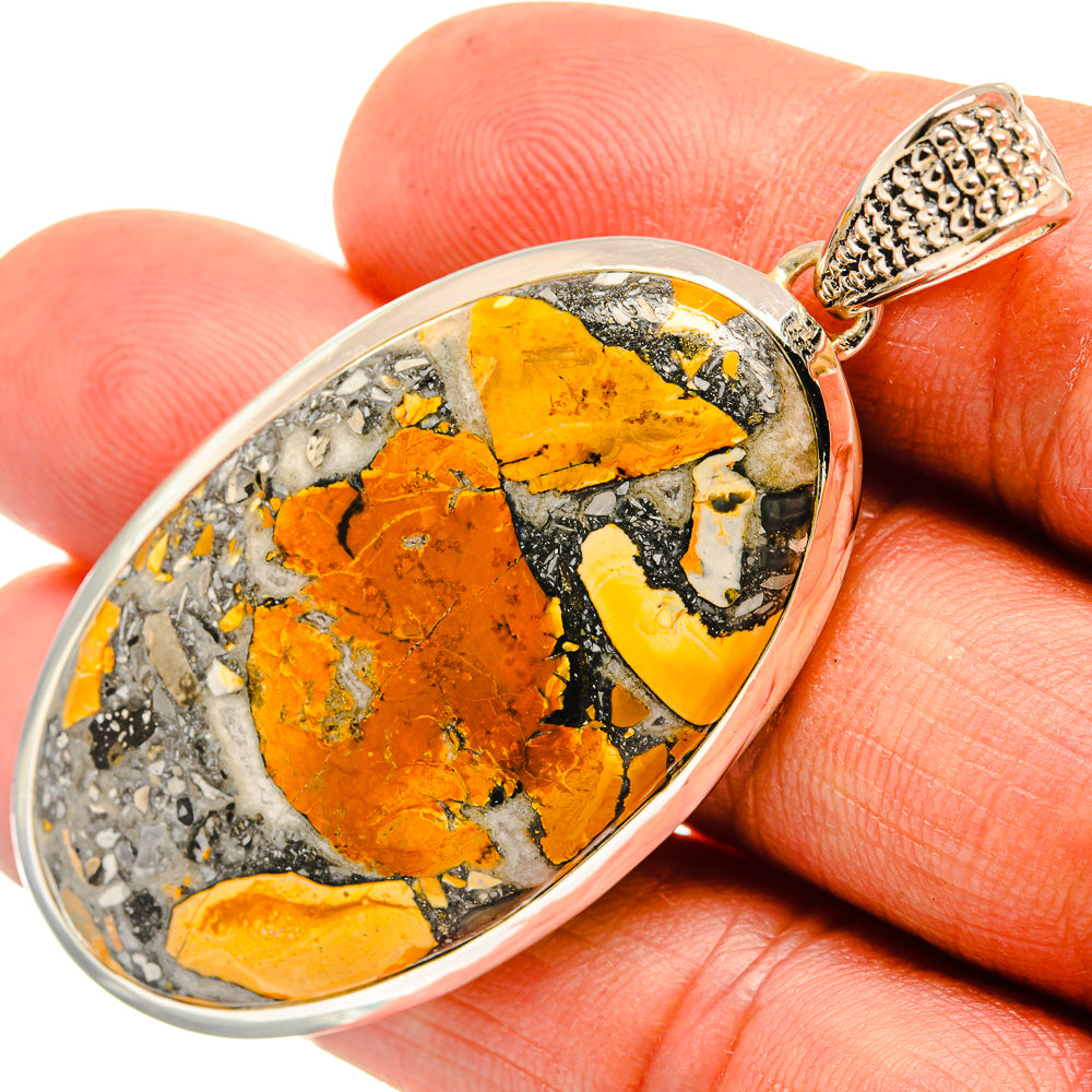 Brecciated Mookaite Pendants handcrafted by Ana Silver Co - PD26430