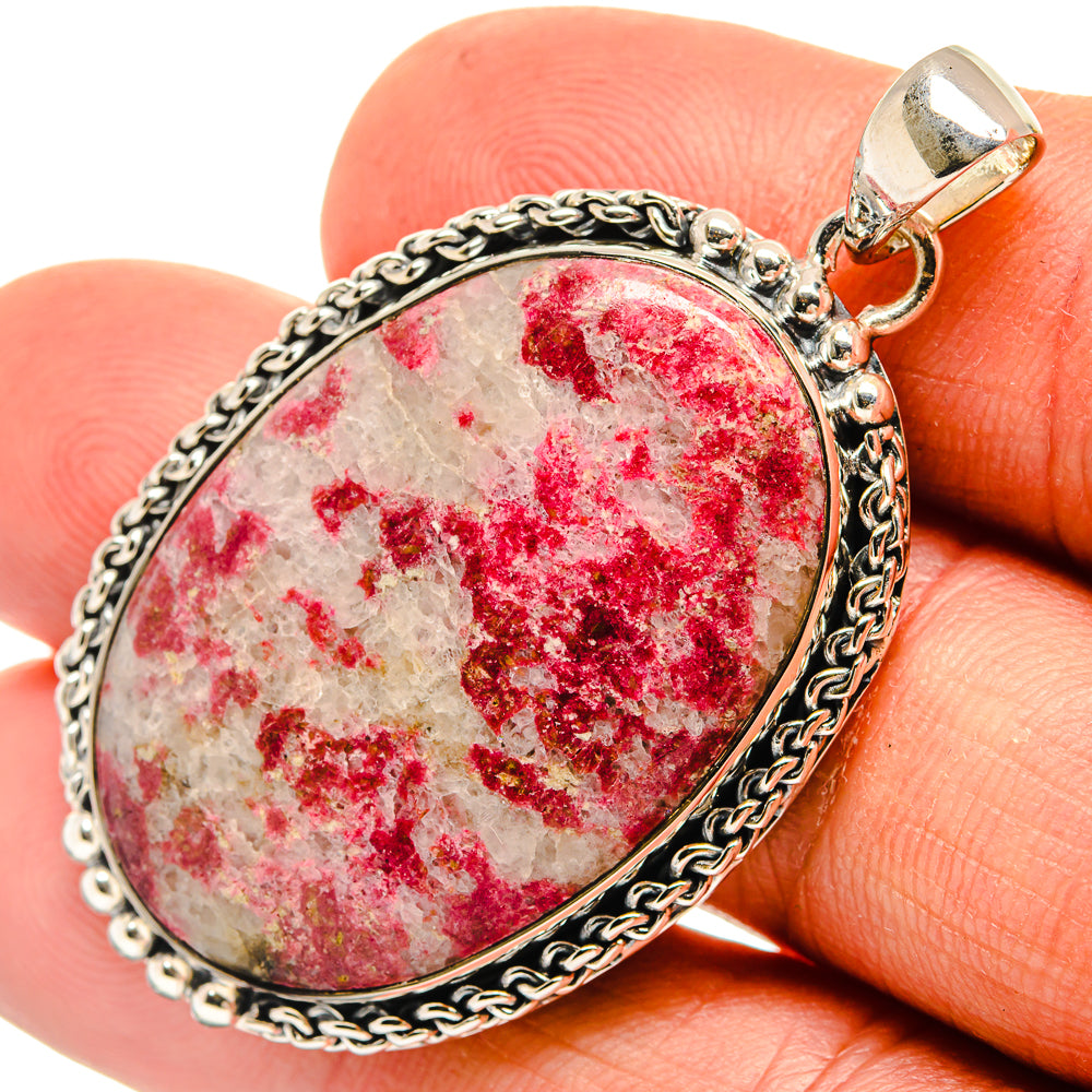 Thulite Pendants handcrafted by Ana Silver Co - PD26431