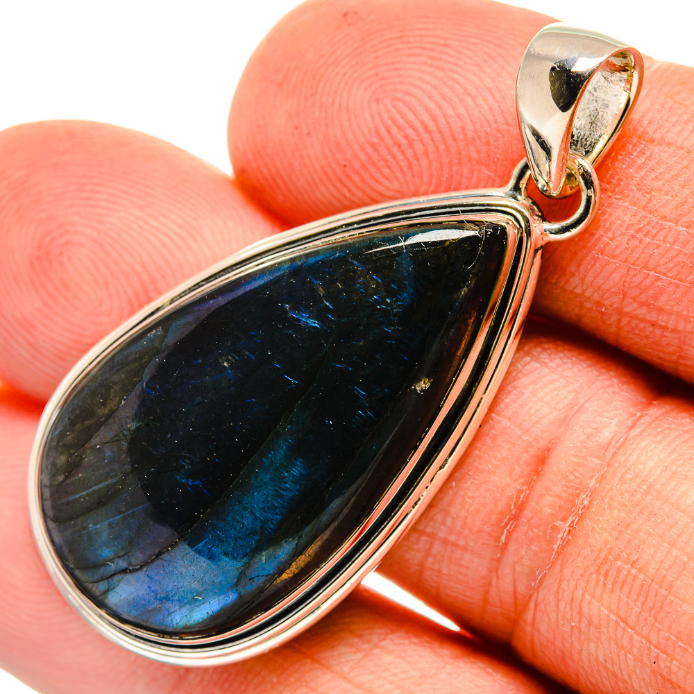 Labradorite Pendants handcrafted by Ana Silver Co - PD26456