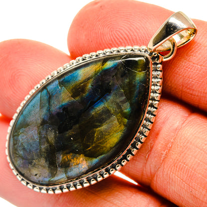 Labradorite Pendants handcrafted by Ana Silver Co - PD26458