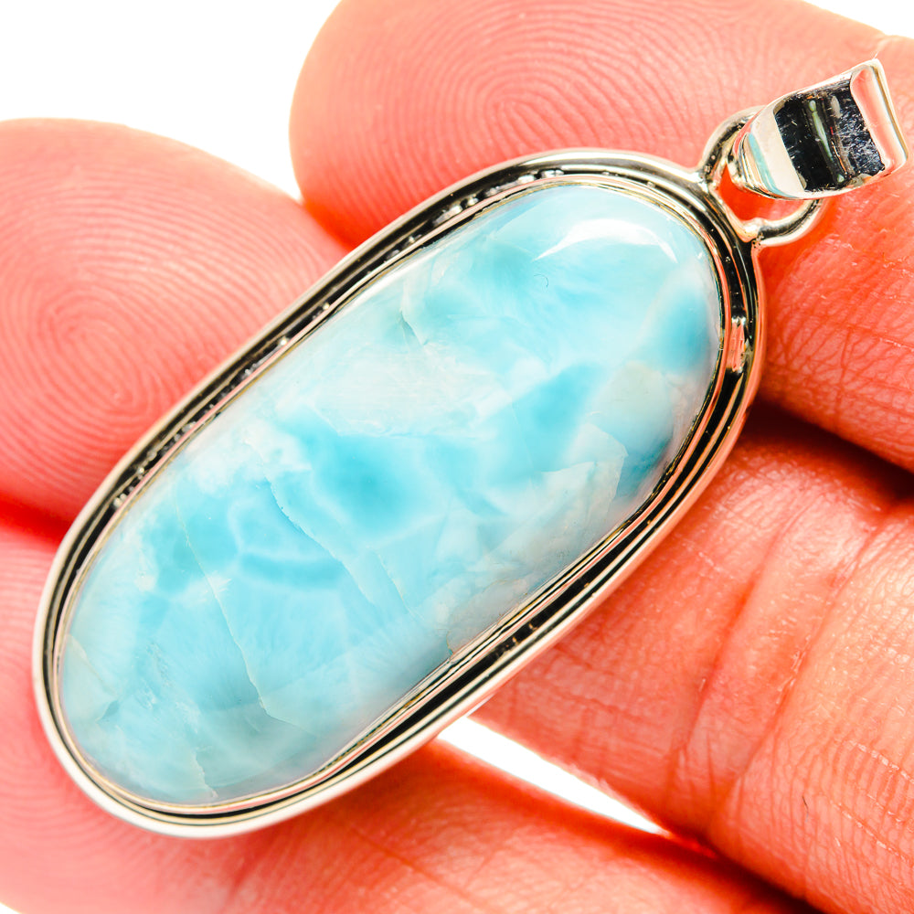 Larimar Pendants handcrafted by Ana Silver Co - PD26463