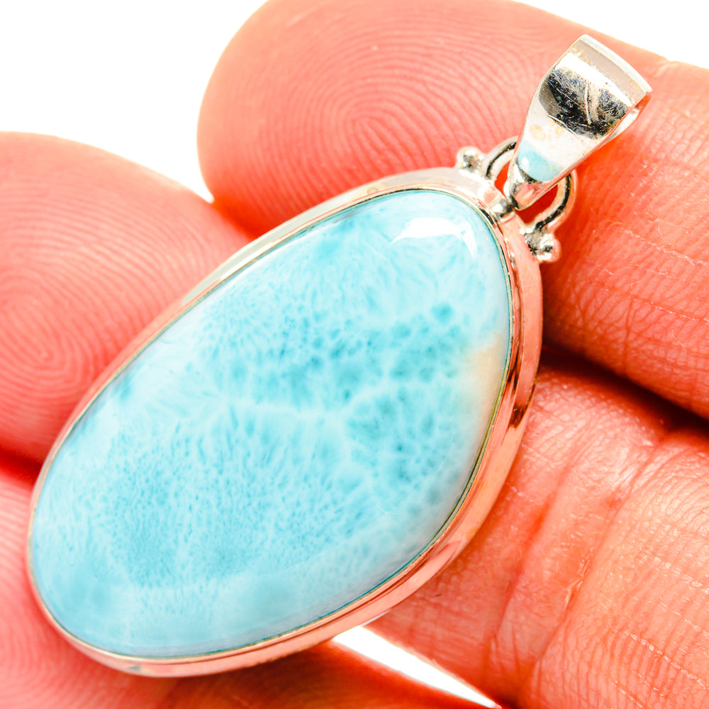 Larimar Pendants handcrafted by Ana Silver Co - PD26468