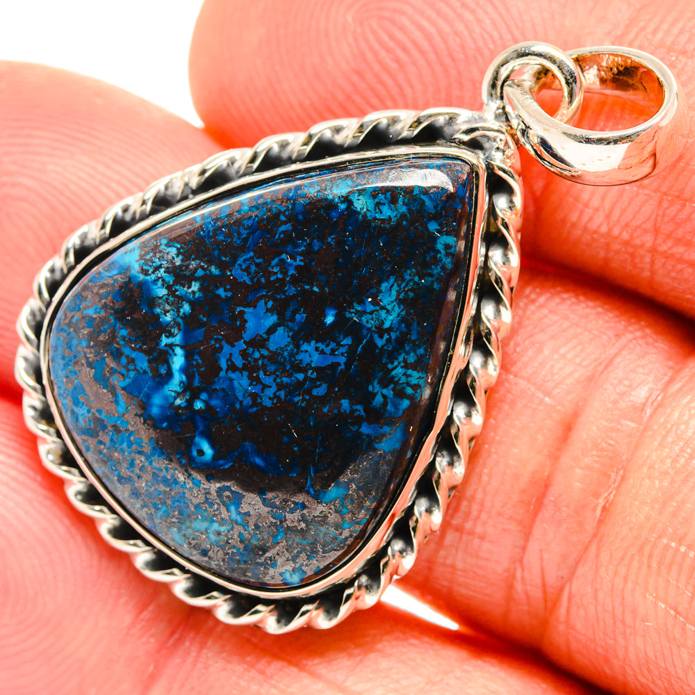 Shattuckite Pendants handcrafted by Ana Silver Co - PD26474