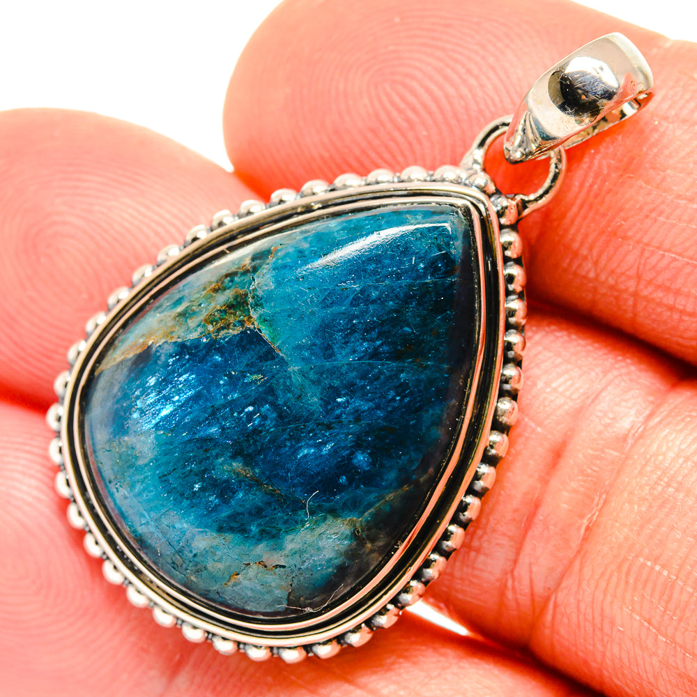 Apatite Pendants handcrafted by Ana Silver Co - PD26477