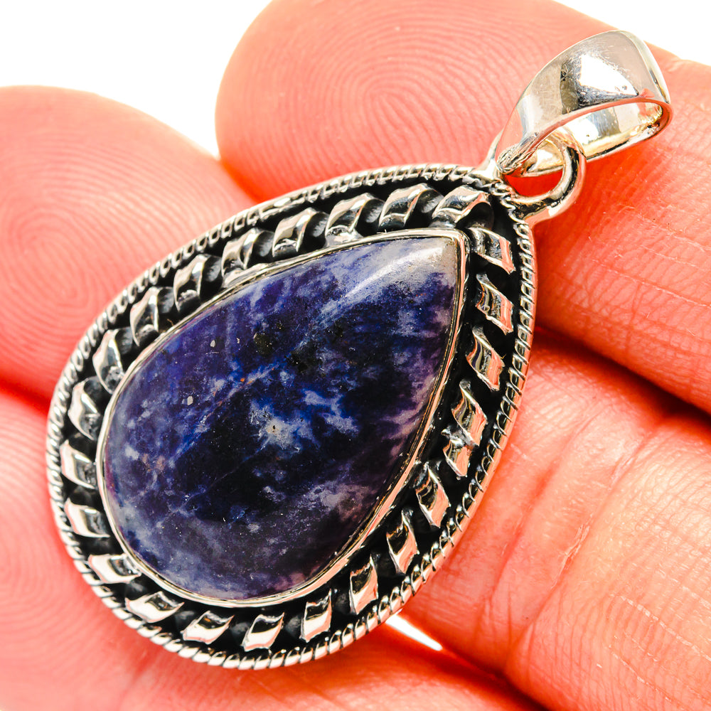 Sodalite Pendants handcrafted by Ana Silver Co - PD26478