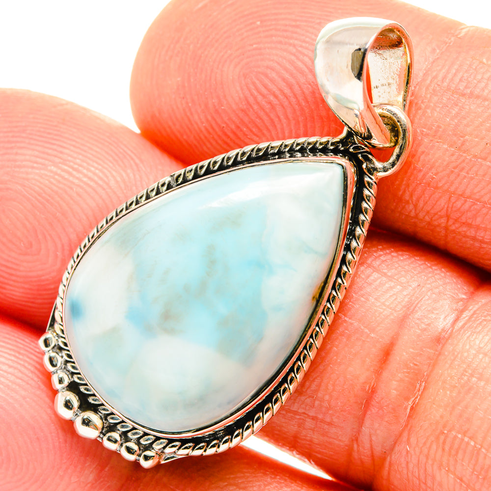 Larimar Pendants handcrafted by Ana Silver Co - PD26484