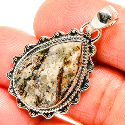 Astrophyllite Pendants handcrafted by Ana Silver Co - PD26490