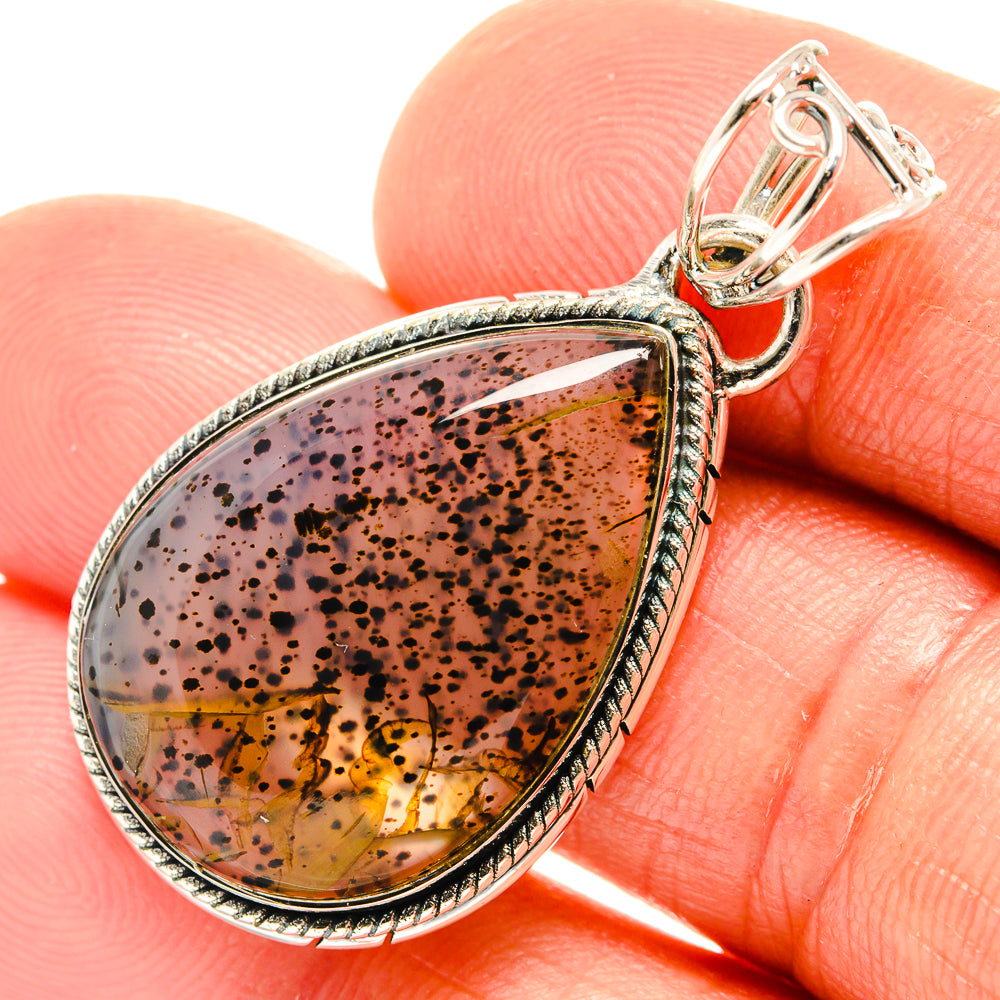 Montana Agate Pendants handcrafted by Ana Silver Co - PD26496