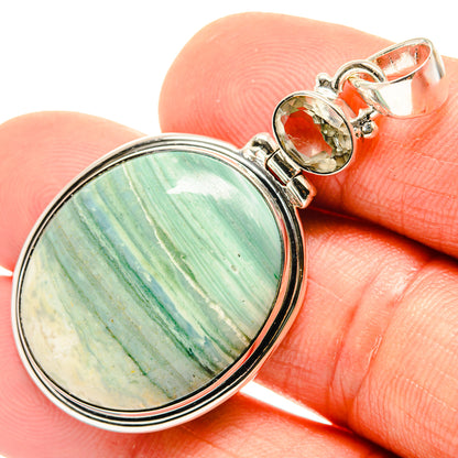 Ocean Jasper Pendants handcrafted by Ana Silver Co - PD26509