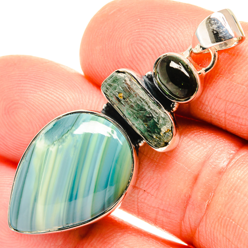 Ocean Jasper Pendants handcrafted by Ana Silver Co - PD26532