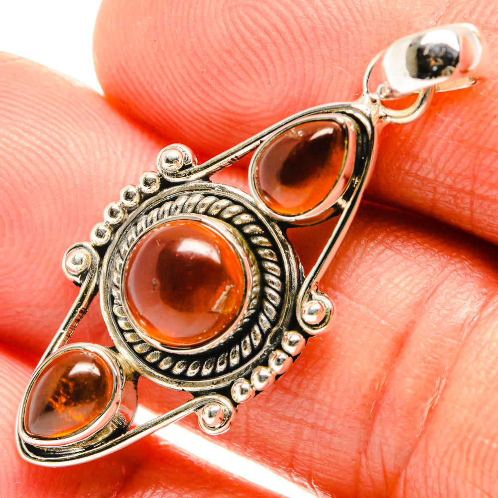 Carnelian Pendants handcrafted by Ana Silver Co - PD26547