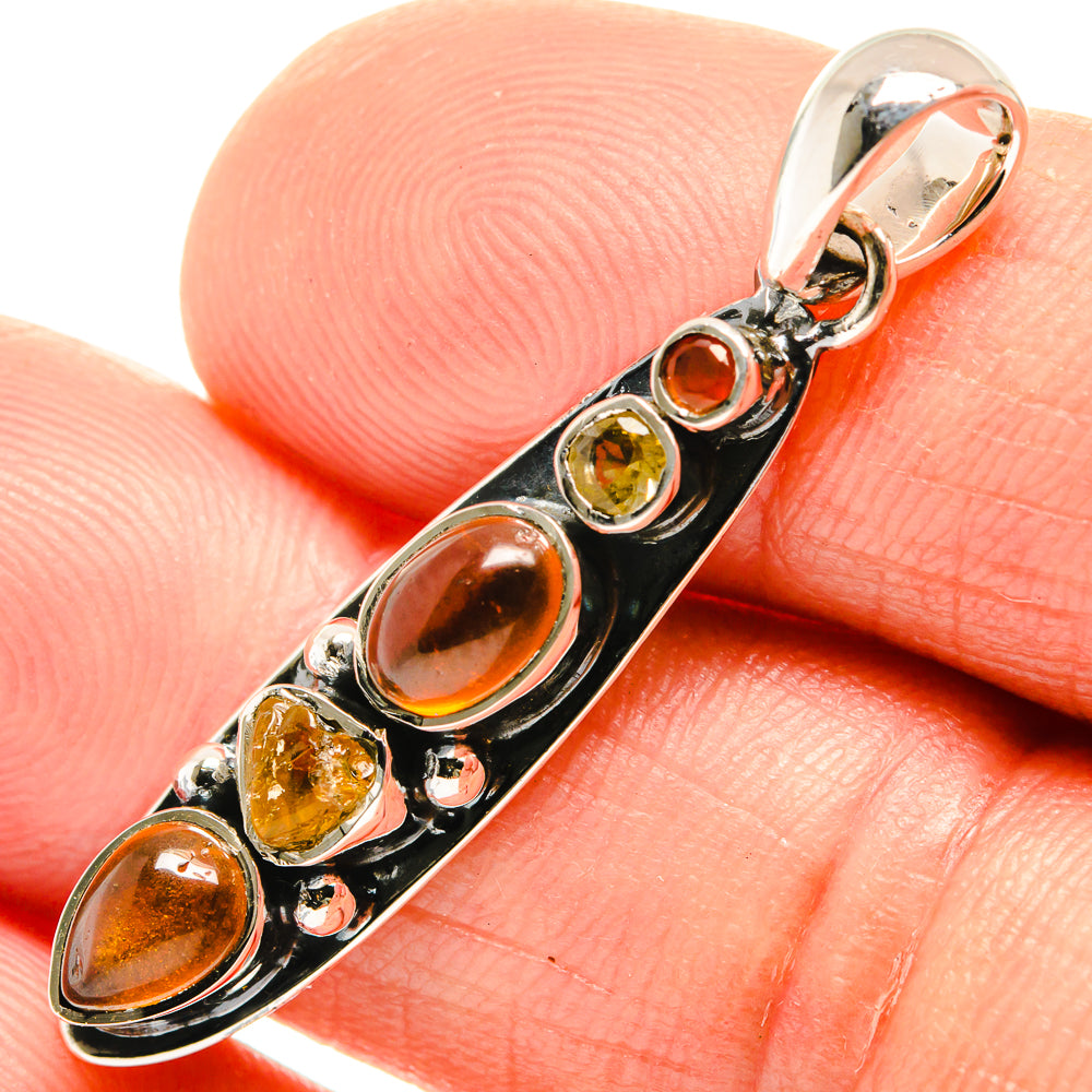 Carnelian Pendants handcrafted by Ana Silver Co - PD26548