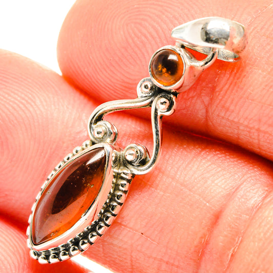 Carnelian Pendants handcrafted by Ana Silver Co - PD26549
