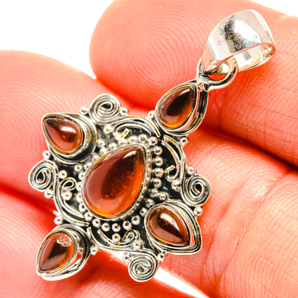Carnelian Pendants handcrafted by Ana Silver Co - PD26550