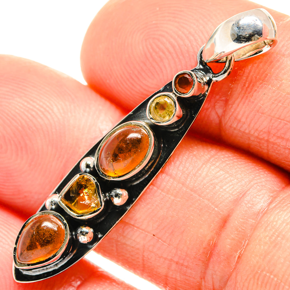 Carnelian Pendants handcrafted by Ana Silver Co - PD26551