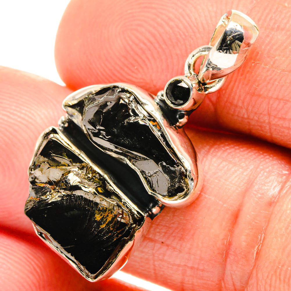 Shungite Pendants handcrafted by Ana Silver Co - PD26554