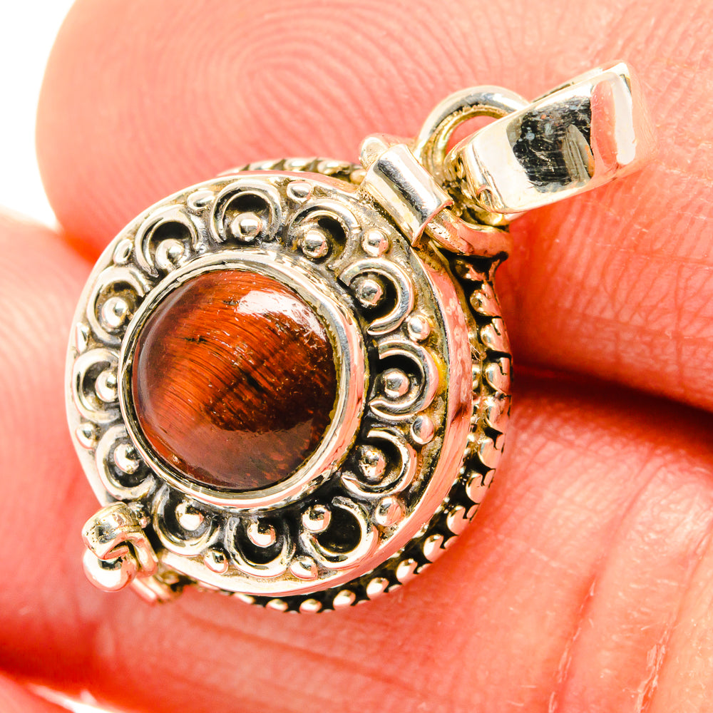 Red Tiger Eye Pendants handcrafted by Ana Silver Co - PD26568
