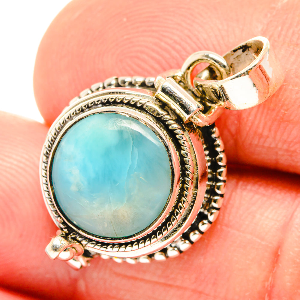 Larimar Pendants handcrafted by Ana Silver Co - PD26572