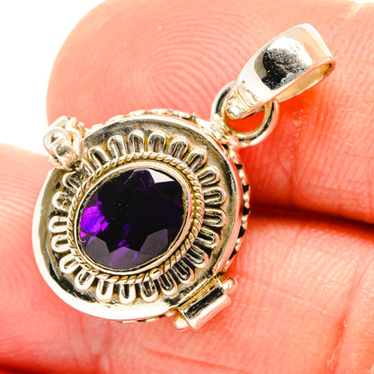 Amethyst Pendants handcrafted by Ana Silver Co - PD26579