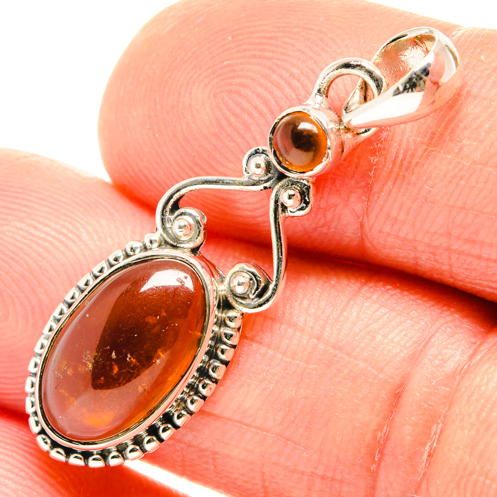 Carnelian Pendants handcrafted by Ana Silver Co - PD26585