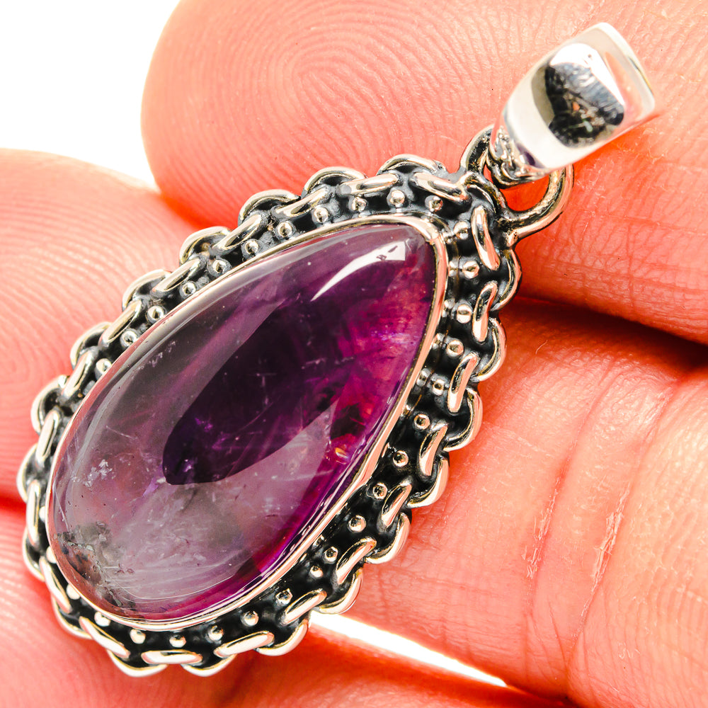 Star Amethyst Pendants handcrafted by Ana Silver Co - PD26631