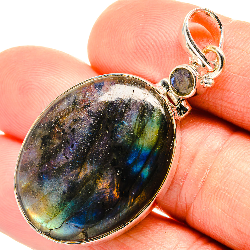 Labradorite Pendants handcrafted by Ana Silver Co - PD26637