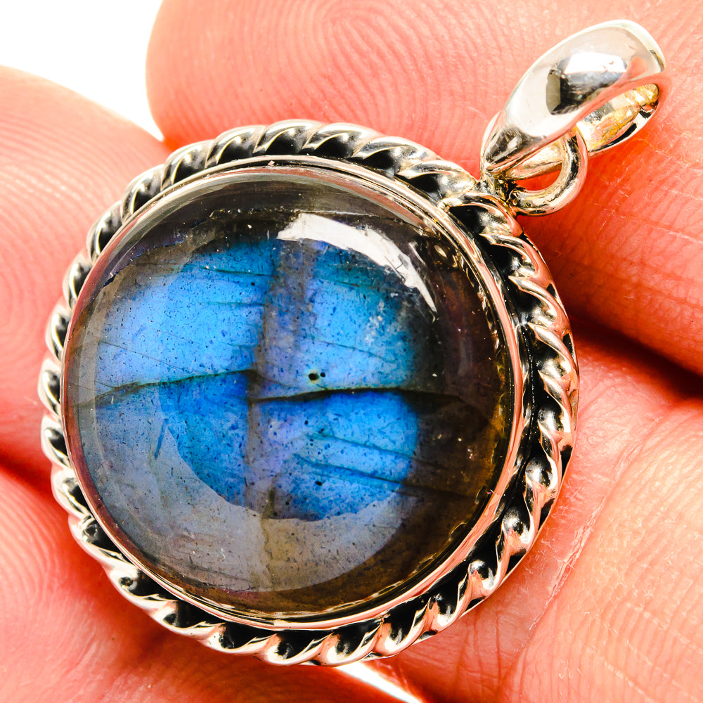 Labradorite Pendants handcrafted by Ana Silver Co - PD26640