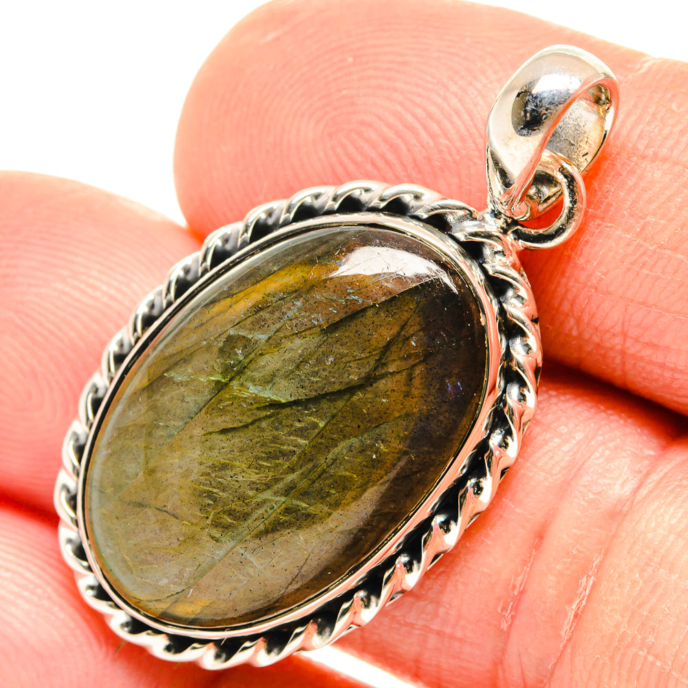 Labradorite Pendants handcrafted by Ana Silver Co - PD26641