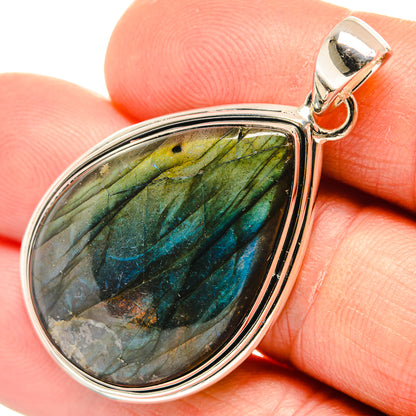 Labradorite Pendants handcrafted by Ana Silver Co - PD26643