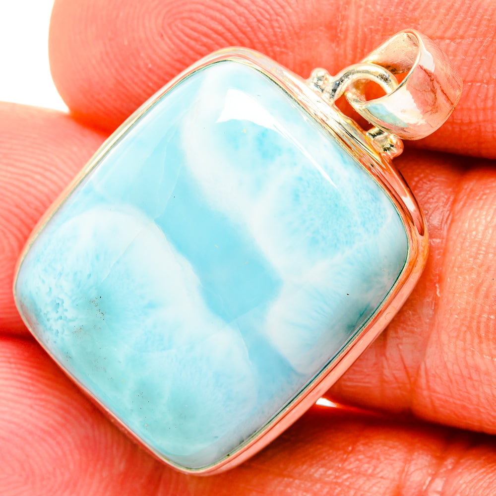 Larimar Pendants handcrafted by Ana Silver Co - PD26645