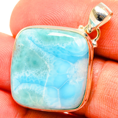 Larimar Pendants handcrafted by Ana Silver Co - PD26646